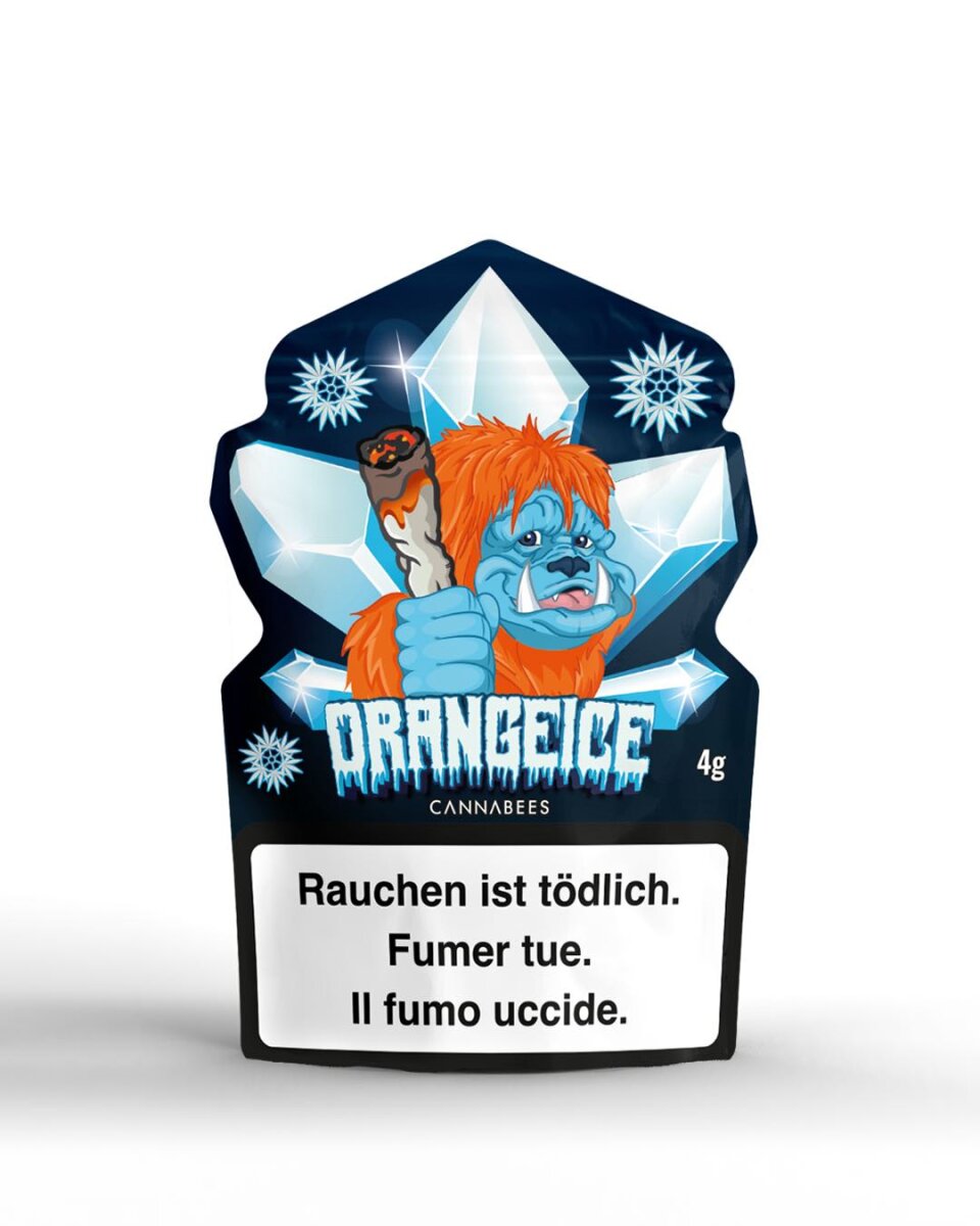 Cannabees - Orangeice - Indoor CBD Blüten - 4g