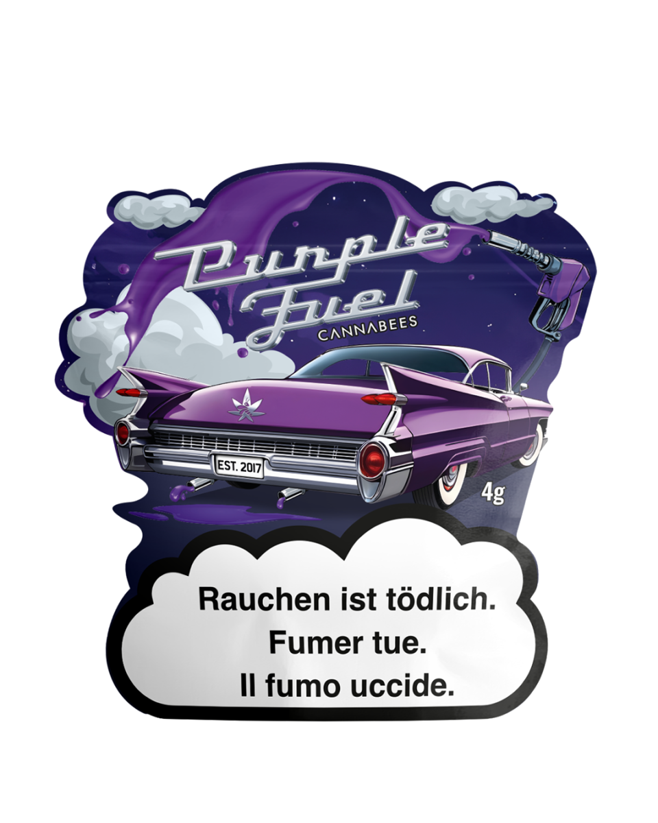Cannabees - Purple Fuel - Indoor CBD Blüten - 4g
