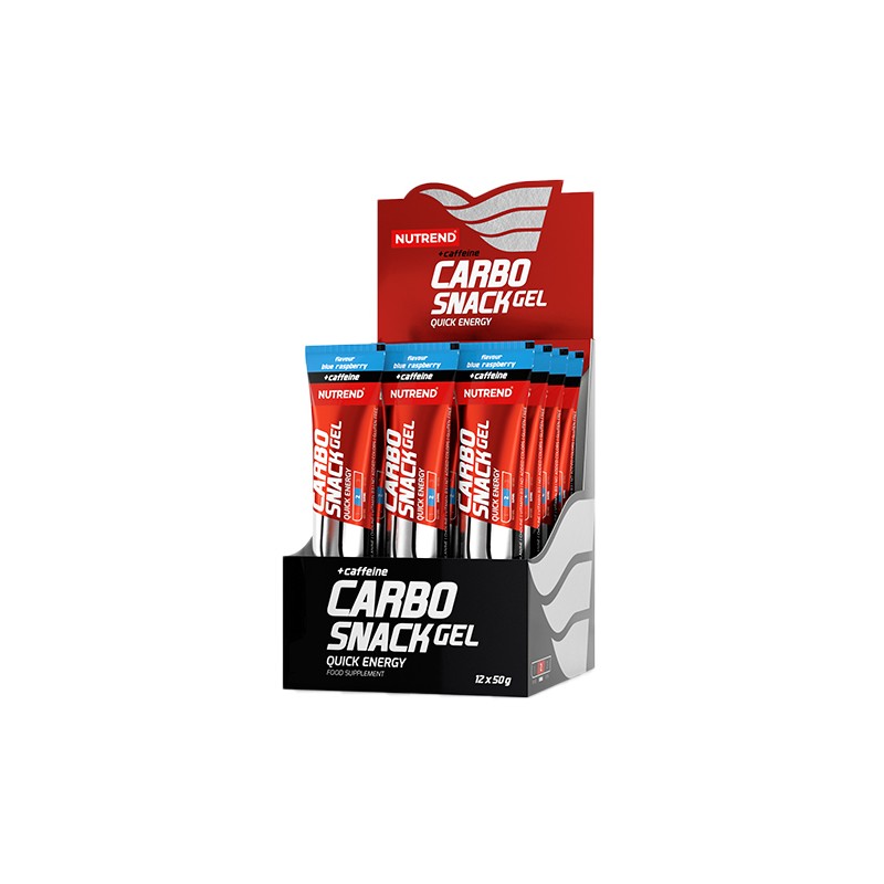 Carbosnack - 50g (tubka) - Blue Raspberry + Caffeine x12