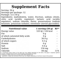 Carbosnack - 50g (tubka) - Green Apple x12