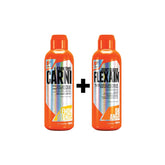 Carni 120000mg Liquid - 1000ml - Lemon Orange + Flexain - 1000ml - Orange