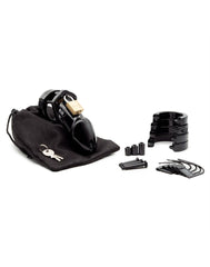 3: CB-X - CB6000 - Penis-Keuschheitsset - Schwarz