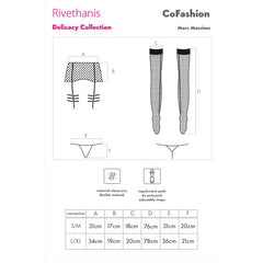 CF Rivethanis Set schwarz