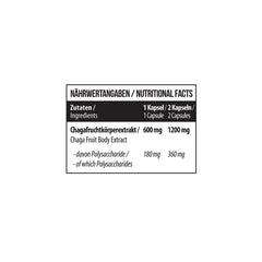 Chaga Mushroom 1200 mg 60 Kapseln