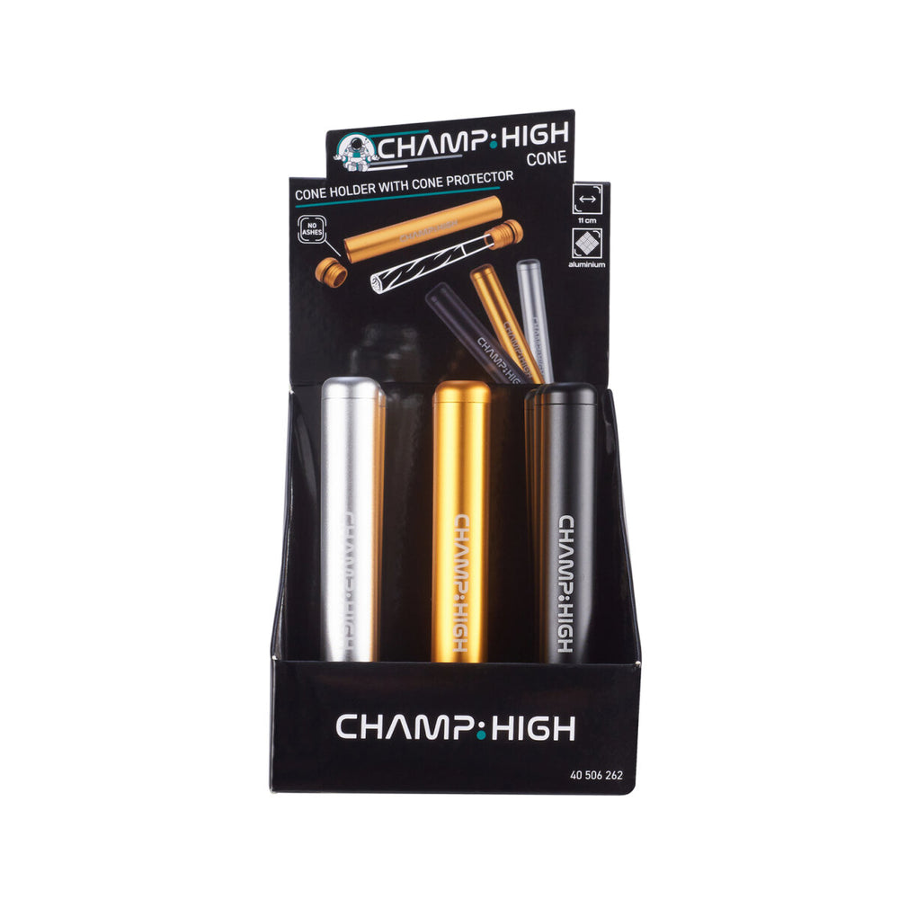 Champ High - Cone Holder Aluminium - Display - 12 Stück