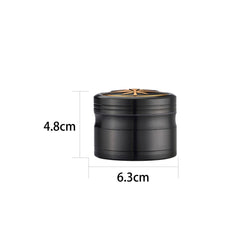 Champ High - Grinder Golden Leaf - 63mm - 4 Layers - Display - 6 Stück