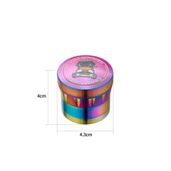Champ High - Grinder Rainbow Highman - 43mm - 4 Layers - Display - 12 Stück