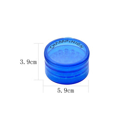Champ High - Plastic Grinder - 60mm - 4 Layers - Display - 24 Stück