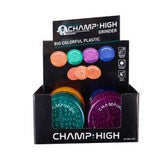Champ High - Plastic Grinder - 90mm - 3 Layers - Display - 12 Stück