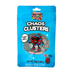 Chaos Candy Gummy Cluster - Mixed Berries (Blue) 85g
