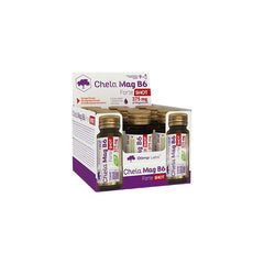 Chela-Mag B6 Forte Shot SOK Glass Ampoule - 25ml - Orange x9