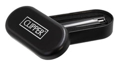 Clipper - Jetflame - Metal - Matt - Black - Display - 12 Stück