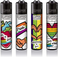 Clipper - Rainbow Pride - Display - 48 Stück