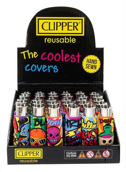 Clipper - Silikon Cover - Hard Life - Display - 30 Stück