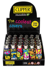 Clipper - Silikon Cover - Mushroom Skulls - Display - 30 Stück