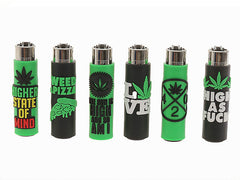 Clipper - Silikon Cover - Weed Statements - Display - 30 Stück