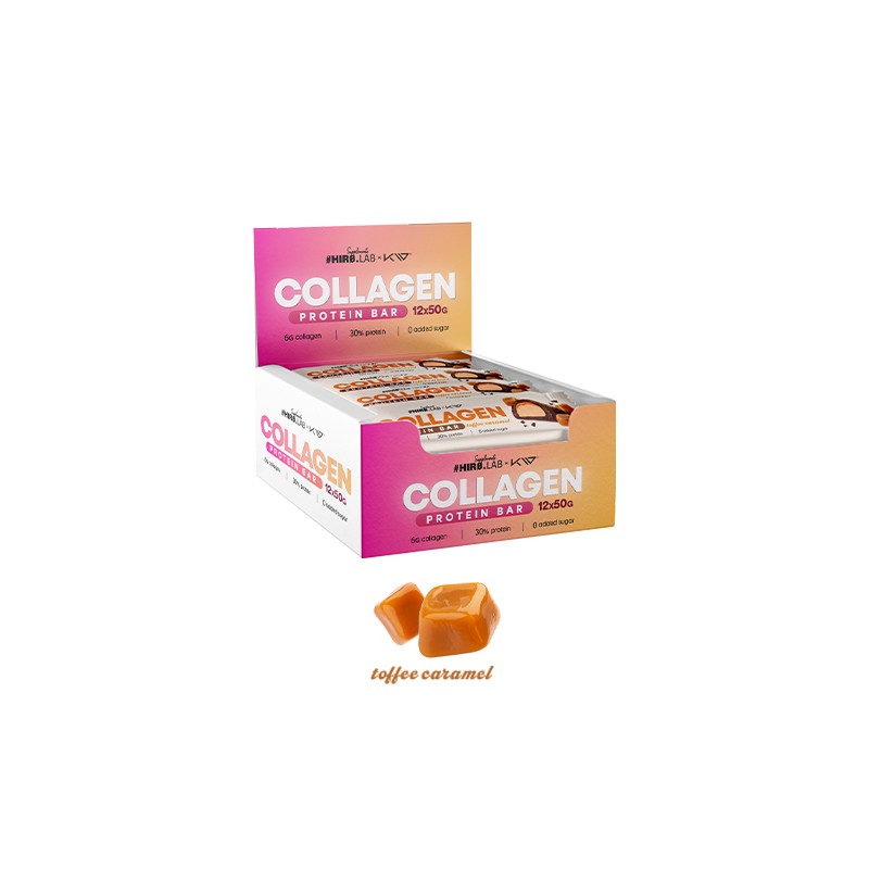 Collagen Protein Bar - 50g - Caramel Toffee (12 bars)