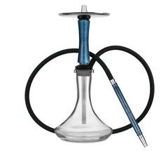 HAWK Hookah Dark Blue - Clear