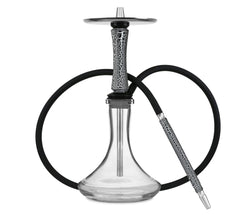 HAWK Hookah Dark Zebra - Clear