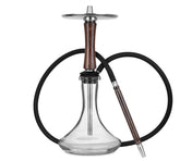 HAWK Hookah Dark Brown - Clear