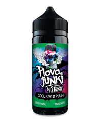 Flava Junki - Cool Kiwi & Plum - 100ml - Shortfill