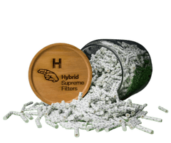 Hybrid Supreme Aktivkohle Filter 1000er Glas - 6.4mm