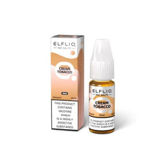 ELFBAR ELFLIQ - Cream Tobacco 20mg 10x10ml