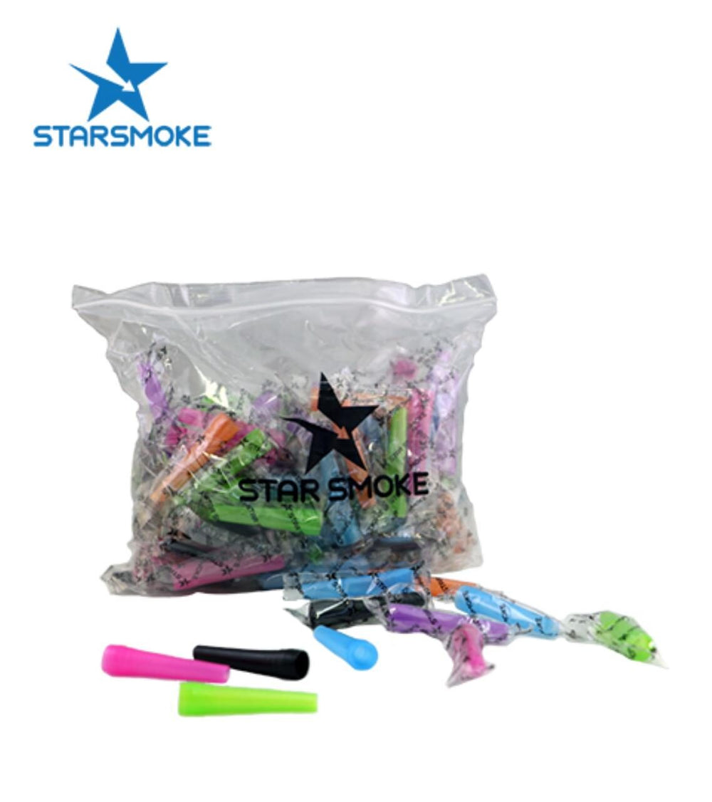 STARSMOKE Mundstück Gross Farbig 100er Packung