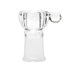Glasschale mit weiblicher Fassung und Glasperle, 18.8mm
