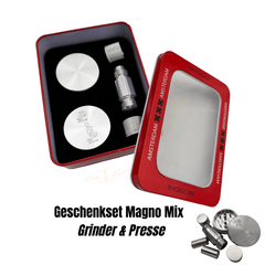 Amsterdam Giftset Magno: Grinder und Presse
