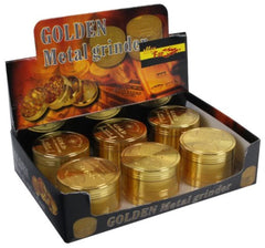 Grinder "Goldbar" 4 Parts 52mm x6