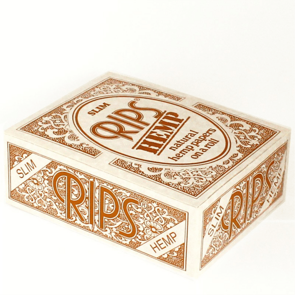Rips Hemp Slim Rolls, 24 Rolls