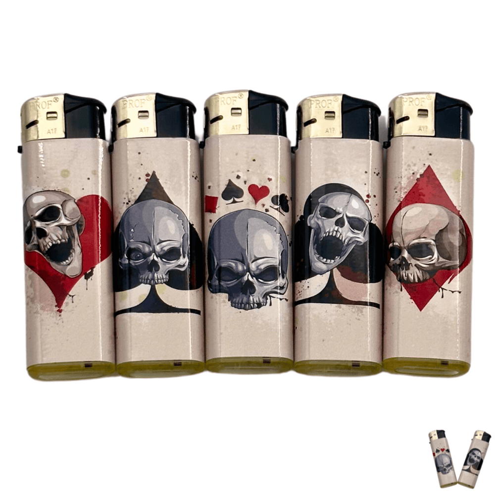 PROF Stpf Skull Game Lighters DL-50