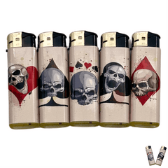 PROF Stpf Skull Game Lighters DL-50
