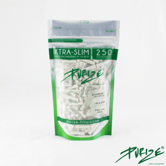 Purize Xtra Slim Aktivkohlefilter 250 Stk.- Weiss