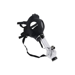 Gasmaske Mit Acrylbong - Black/Transparent