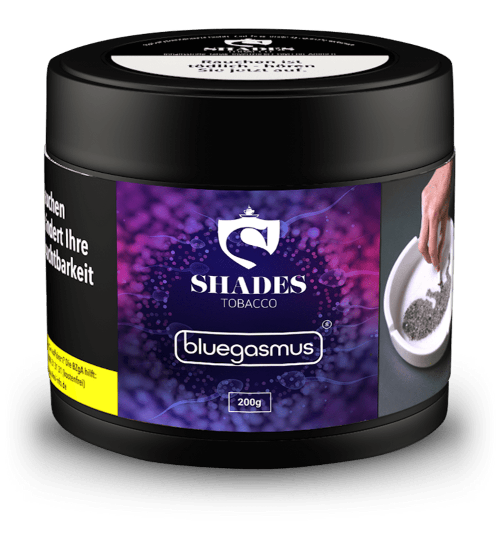 Shades Shisha Tabak Bluegasmus 200g