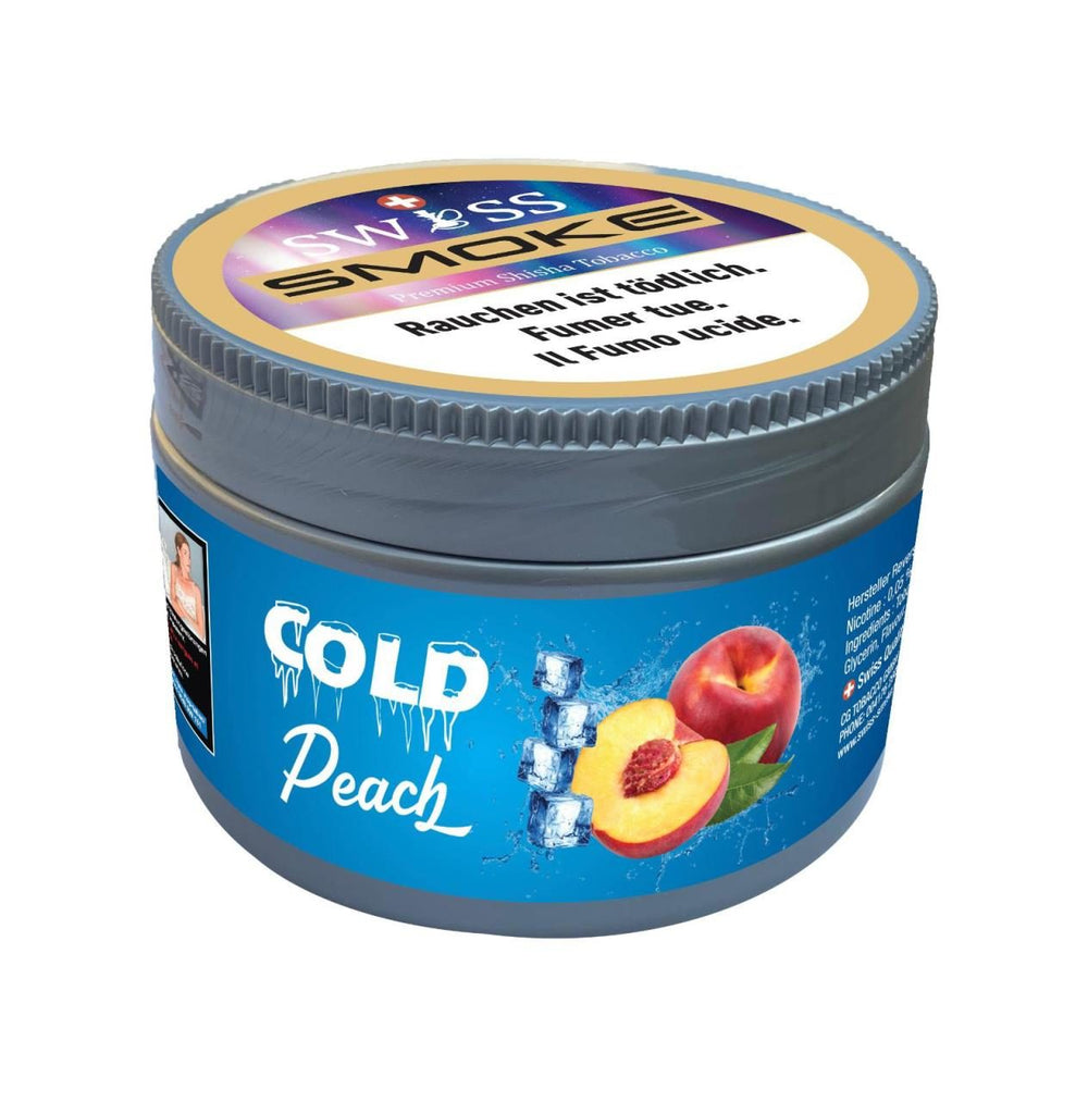 Swiss Smoke Shisha Tabak - Cold Peach 100g