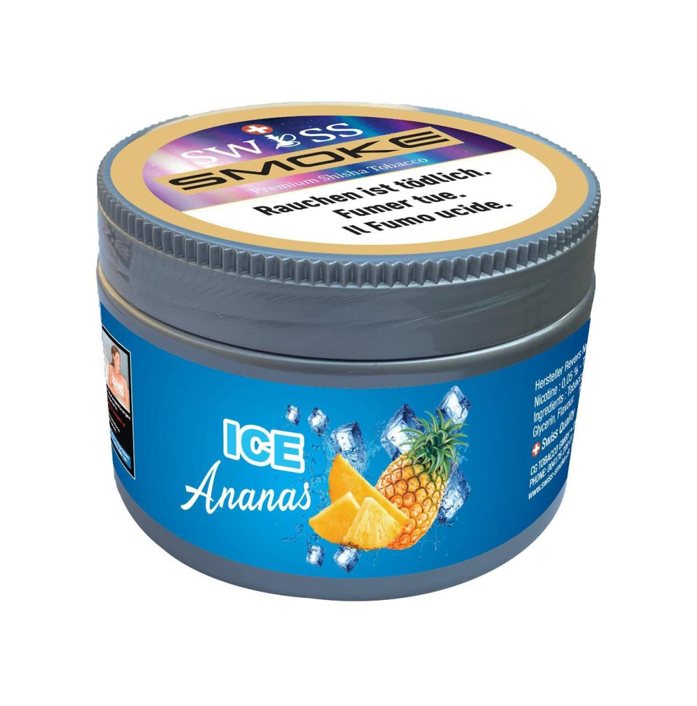 Swiss Smoke Shisha Tabak - Ice Ananas 100g