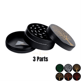 Grinder "Pedigree" 50mm, 3 teilig, 12 Stk.