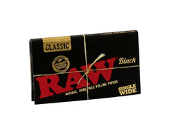 RAW Classic Black Paper, 100 x 25 Stk.