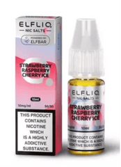 ELFBAR ELFLIQ - Strawberry Raspberry Cherry Ice 20mg 10x10ml