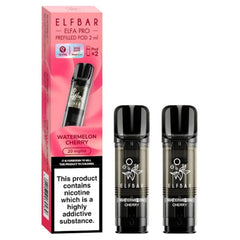 ELFBAR ELFA Kit Pro 2ml Pods 20mg - Watermelon Cherry 10 Stk