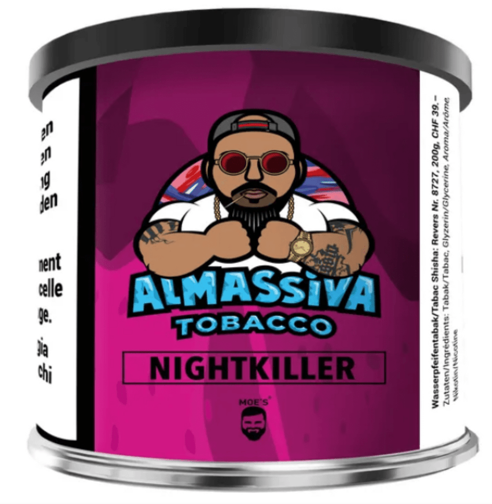 Al Massiva Shisha Tabak - Nightkiller 200g