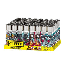 Clipper Feuerzeug Battle Tattoo 48 Stk.