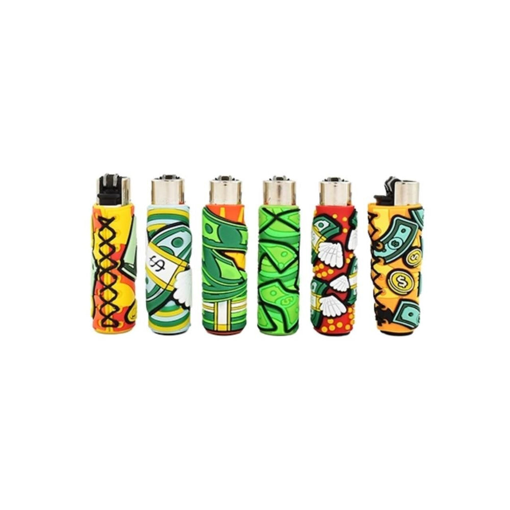 Clipper Lighter Pop Covers Flying Dollars