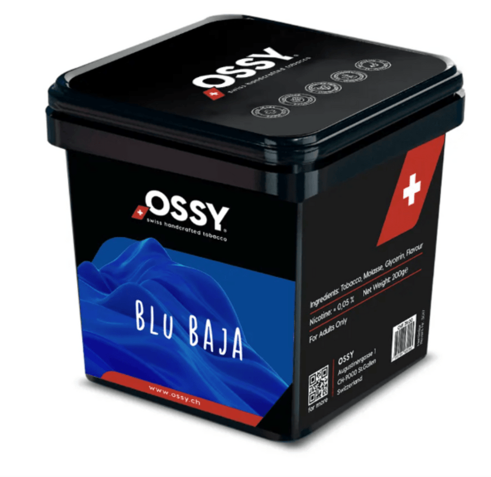 Ossy Smoke Shisha Tabak - Blu Baja 200g