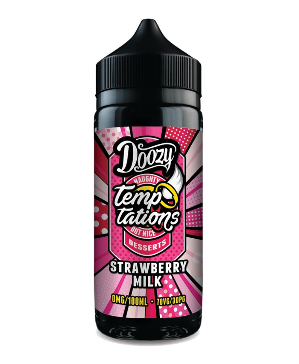 Doozy Temptations - Strawberry Milk - 100ml - Shortfill