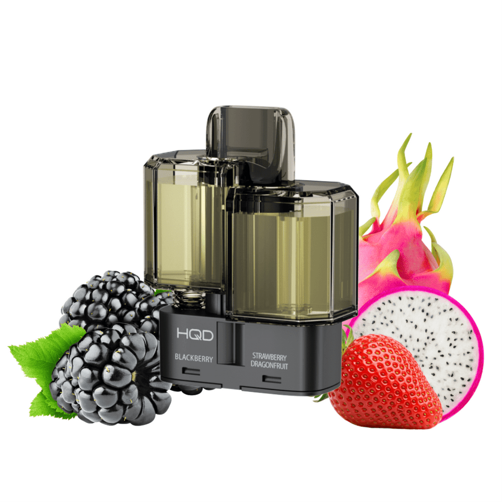 HQD DUAL 35K Pod - Blackberry & Strawberry Dragonfruit