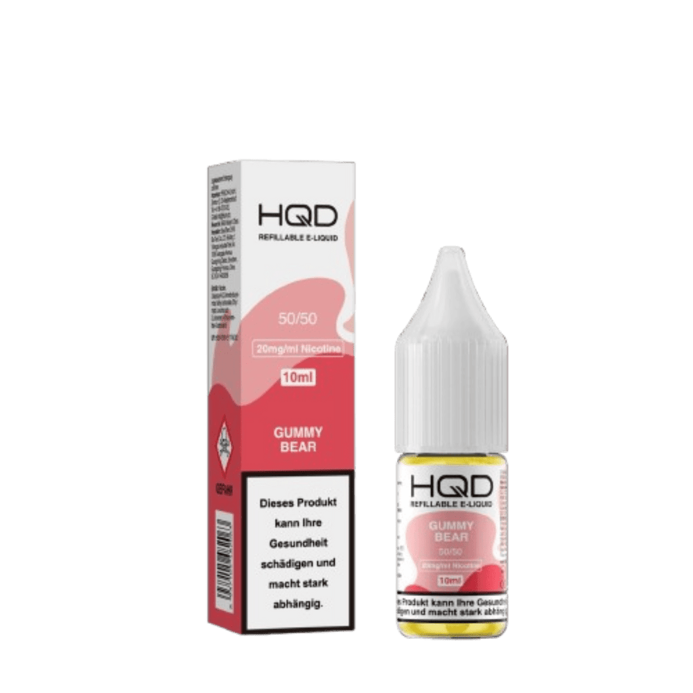 HQD Liquid - Gummy Bear 10 X 10ml.(Nikotinsalz 20mg)
